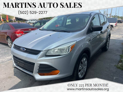 2015 Ford Escape for sale at Martins Auto Sales in Shelbyville KY