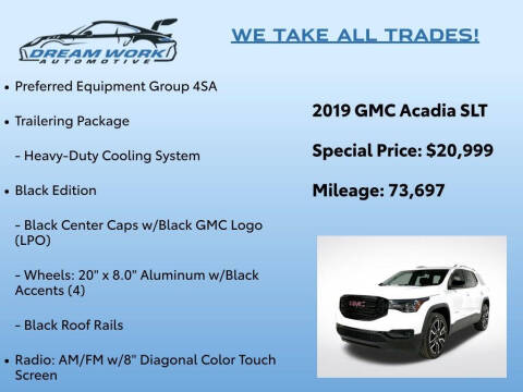 2019 GMC Acadia SLT-1