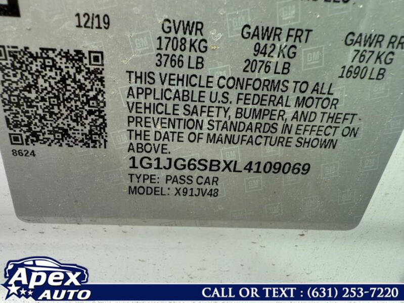 2020 Chevrolet Sonic LT