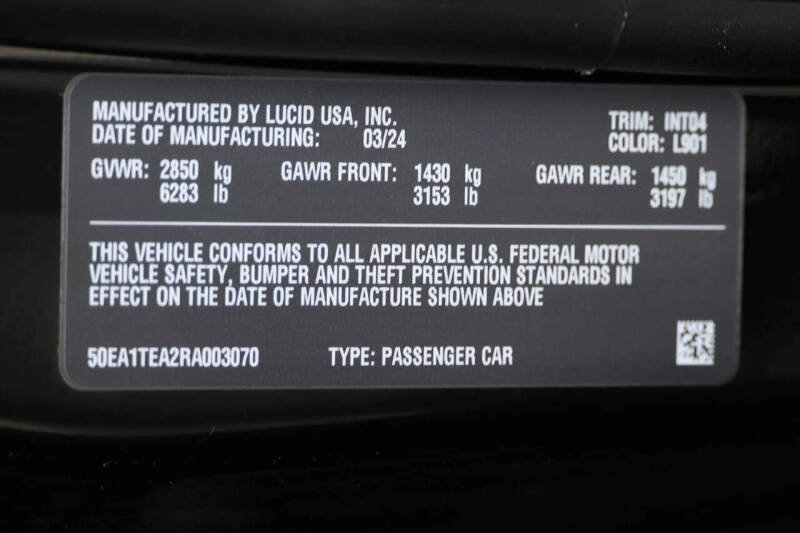 2024 Lucid Air Touring