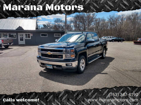 2014 Chevrolet Silverado 1500 for sale at Marana Motors in Princeton MN
