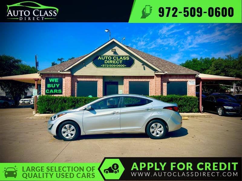 2016 Hyundai Elantra for sale at Auto Class Direct in Plano TX