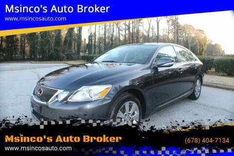 Lexus Gs 350 For Sale In Snellville Ga Msinco S Auto Broker