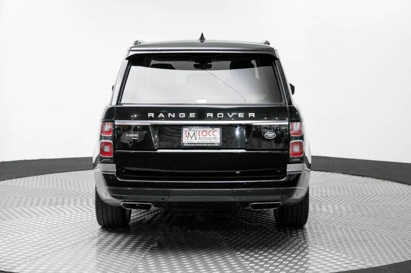 2020 Land Rover Range Rover HSE