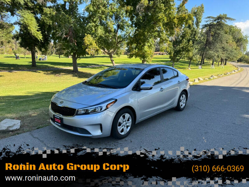 2017 Kia Forte for sale at Ronin Auto Group Corp in Sun Valley CA
