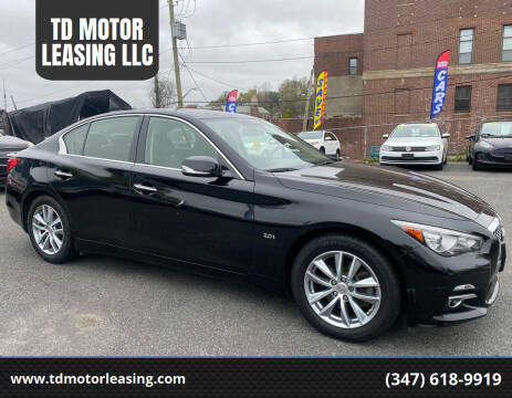 2017 Infiniti Q50 for sale at TD MOTOR LEASING LLC in Staten Island NY