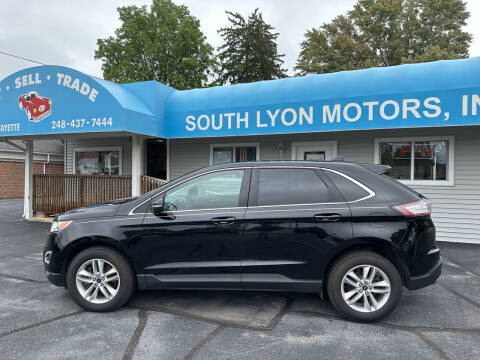 2018 Ford Edge for sale at South Lyon Motors INC in South Lyon MI
