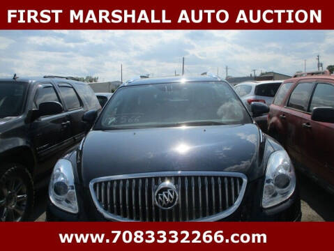 2011 Buick Enclave for sale at First Marshall Auto Auction in Harvey IL