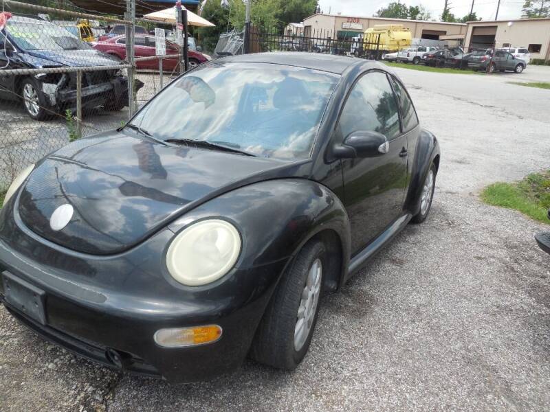 2005 Volkswagen New Beetle for sale at SCOTT HARRISON MOTOR CO in Houston TX