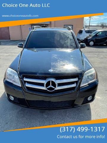 2010 Mercedes-Benz GLK for sale at Choice One Auto LLC in Beech Grove IN