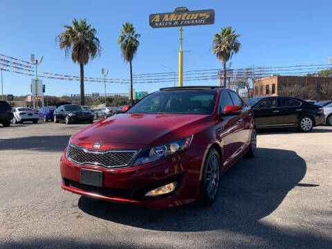 2012 Kia Optima for sale at A MOTORS SALES AND FINANCE in San Antonio TX