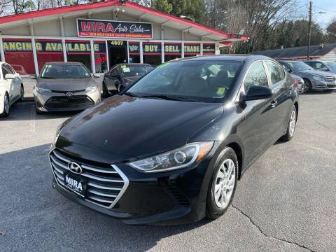 2017 Hyundai Elantra for sale at Mira Auto Sales in Raleigh NC