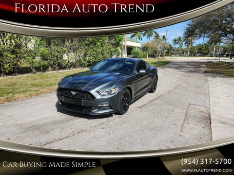 2016 Ford Mustang for sale at Florida Auto Trend in Plantation FL