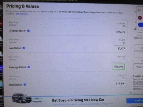 1999 Mazda MX-5 Miata