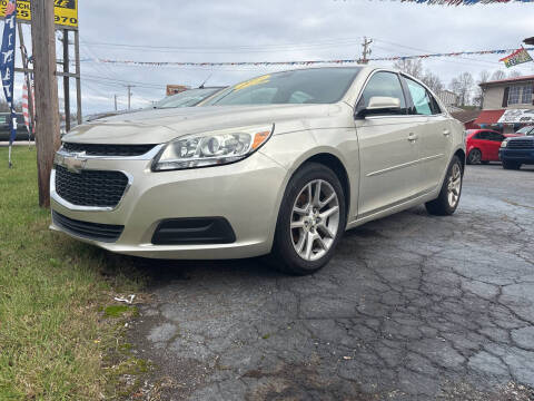 2015 Chevrolet Malibu for sale at WINNERS CIRCLE AUTO EXCHANGE in Ashland KY