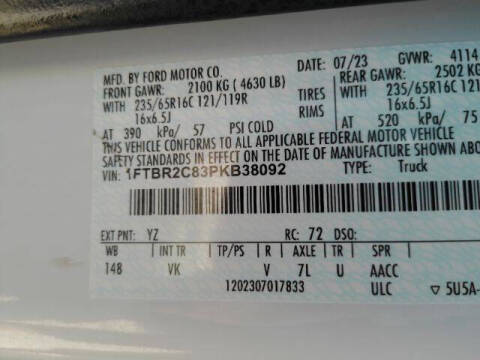 2023 Ford Transit