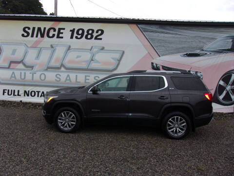 2018 GMC Acadia for sale at Pyles Auto Sales in Kittanning PA