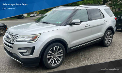 2017 Ford Explorer for sale at Advantage Auto Sales in Wheeling WV