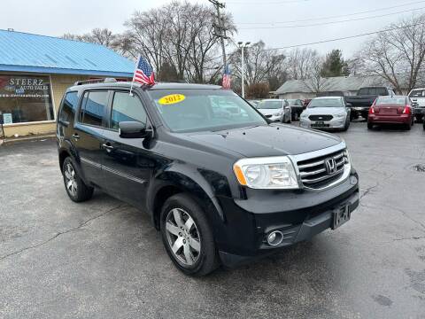 2012 Honda Pilot for sale at Steerz Auto Sales in Frankfort IL