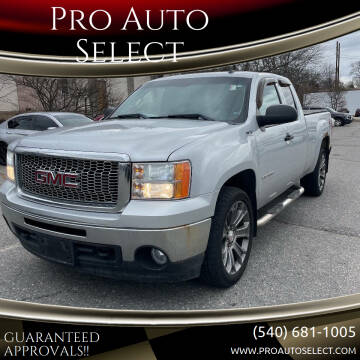 2013 GMC Sierra 1500 for sale at Pro Auto Select in Fredericksburg VA