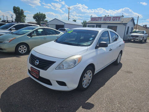 2012 Nissan Versa for sale at Quality Auto City Inc. in Laramie WY