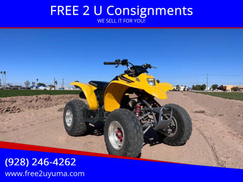 2004 Honda 250EX for sale at FREE 2 U Consignments in Yuma AZ
