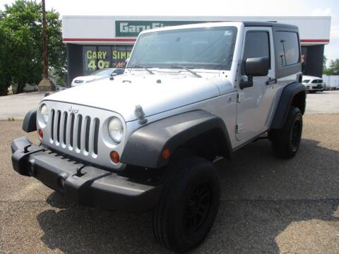 2012 Jeep Wrangler for sale at Gary Simmons Lease - Sales in Mckenzie TN