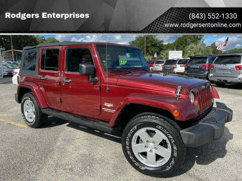 2007 Jeep Wrangler Unlimited for sale at Rodgers Enterprises in North Charleston SC