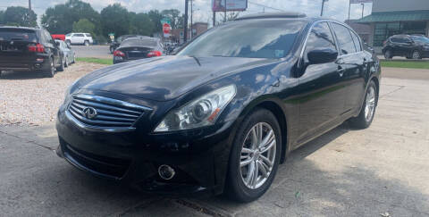 2011 Infiniti G37 Sedan for sale at SW AUTO LLC in Lafayette LA