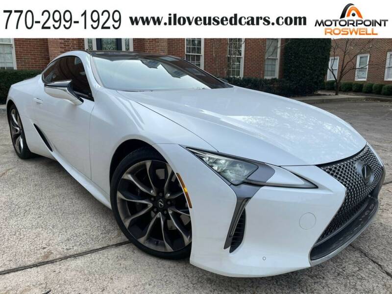2020 Lexus LC 500 for sale at Motorpoint Roswell in Roswell GA