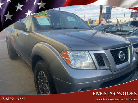 2016 Nissan Frontier for sale at Five Star Motors in North Hills CA