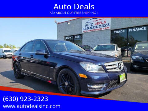 2012 Mercedes-Benz C-Class for sale at Auto Deals in Roselle IL