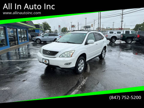 2008 Lexus RX 350 for sale at All In Auto Inc in Palatine IL
