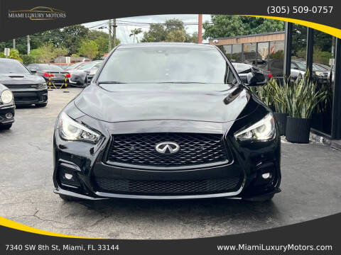 2023 Infiniti Q50 Red Sport 400