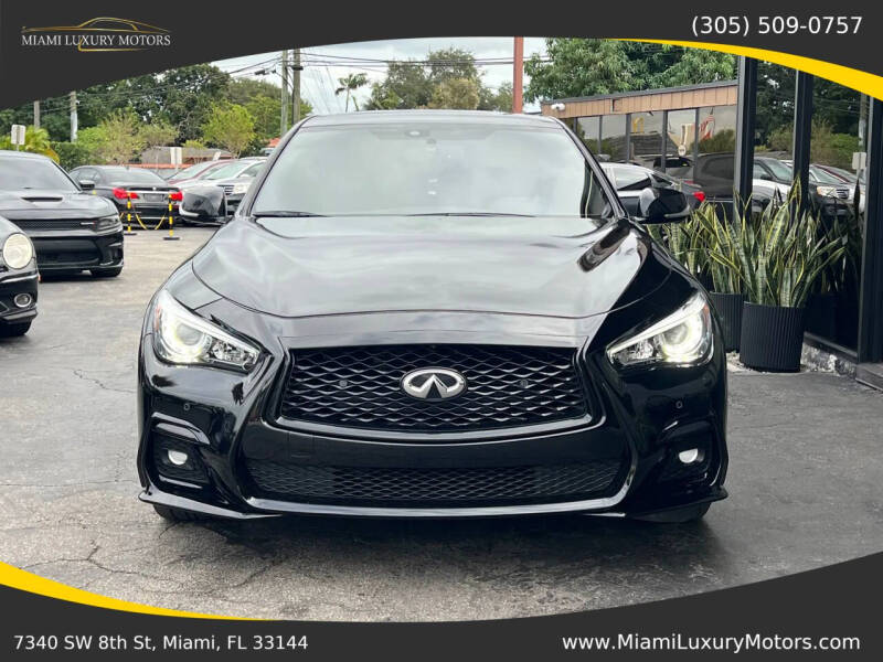 2023 Infiniti Q50 Red Sport 400