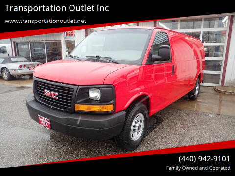 2015 GMC Savana for sale at Transportation Outlet Inc in Eastlake OH
