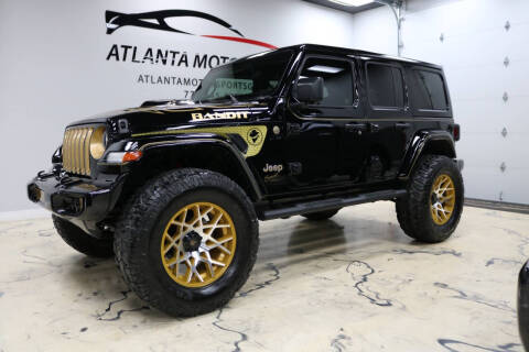 2019 Jeep Wrangler Unlimited for sale at Atlanta Motorsports in Roswell GA