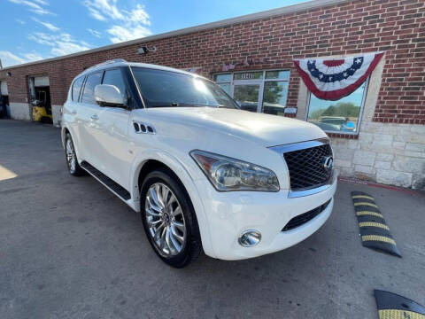 2011 Infiniti QX56 for sale at Tex-Mex Auto Sales LLC in Lewisville TX