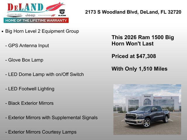 2026 RAM 1500