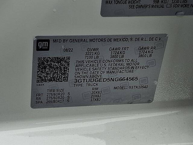 2022 GMC Sierra 1500