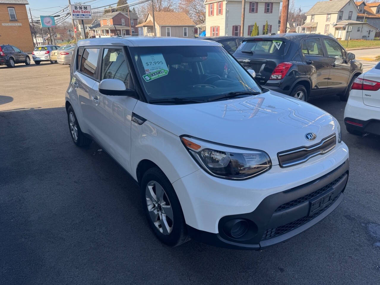 2018 Kia Soul for sale at B N M Auto Sales Inc in New Castle, PA