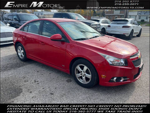 2012 Chevrolet Cruze for sale at Empire Motors LTD in Cleveland OH