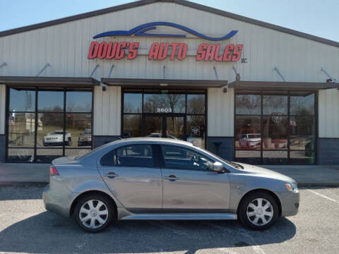 2015 Mitsubishi Lancer for sale at DOUG'S AUTO SALES INC in Pleasant View TN