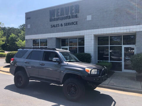 2012 Toyota 4Runner for sale at Weaver Motorsports Inc in Cary NC