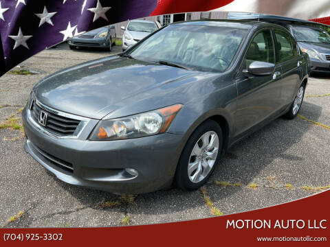 2010 Honda Accord for sale at Motion Auto LLC in Kannapolis NC