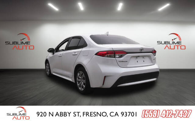 2020 Toyota Corolla for sale at SUBLIME AUTO in Fresno, CA