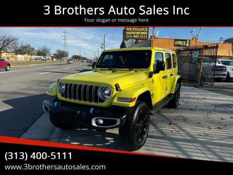 2024 Jeep Wrangler for sale at 3 Brothers Auto Sales Inc in Detroit MI