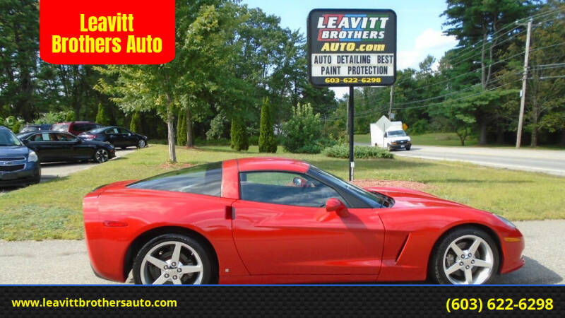2006 Chevrolet Corvette for sale at Leavitt Brothers Auto in Hooksett NH
