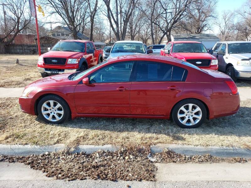 2008 Nissan Maxima for sale at D and D Auto Sales in Topeka KS