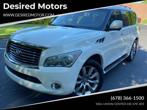 2011 Infiniti QX56 for sale at Desired Motors in Alpharetta GA